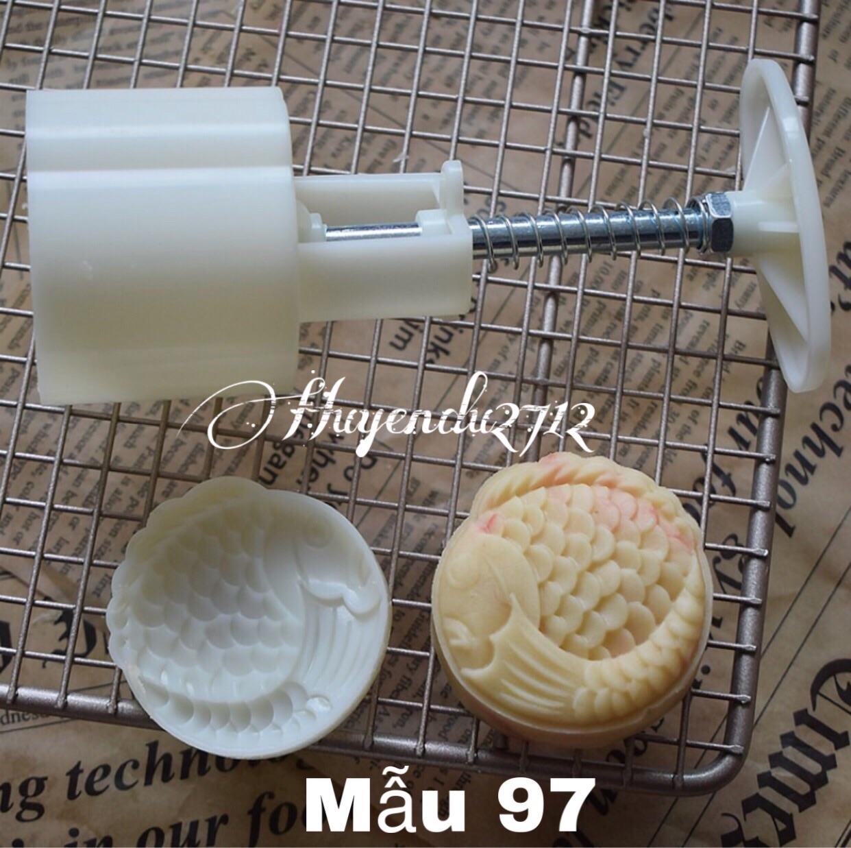 Khuôn trung thu 2019 - 1 mặt cá chép 50g mẫu 97