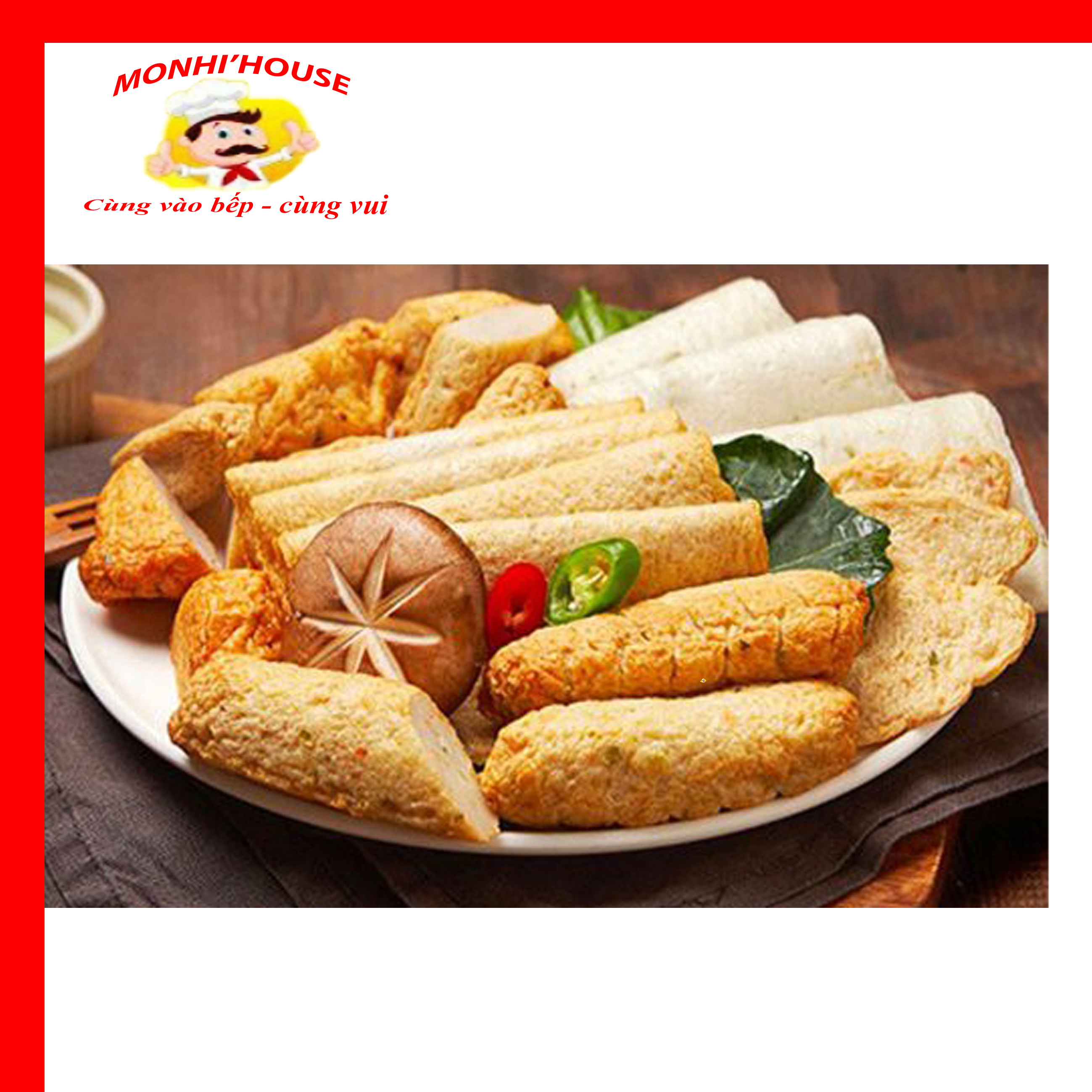 Chả Cá Hàn Quốc dạng que/ dạng lát