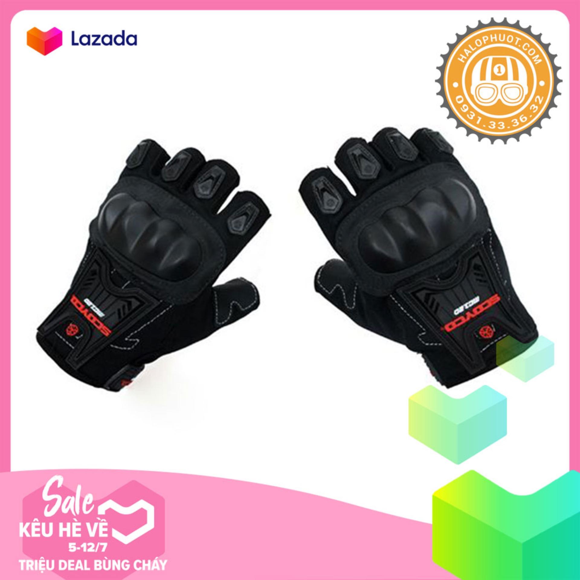 Găng tay xe máy hở ngón Scoyco MC12D