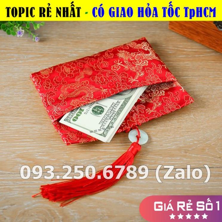 Bao lì xì vải gấm cao cấp siêu rẻ