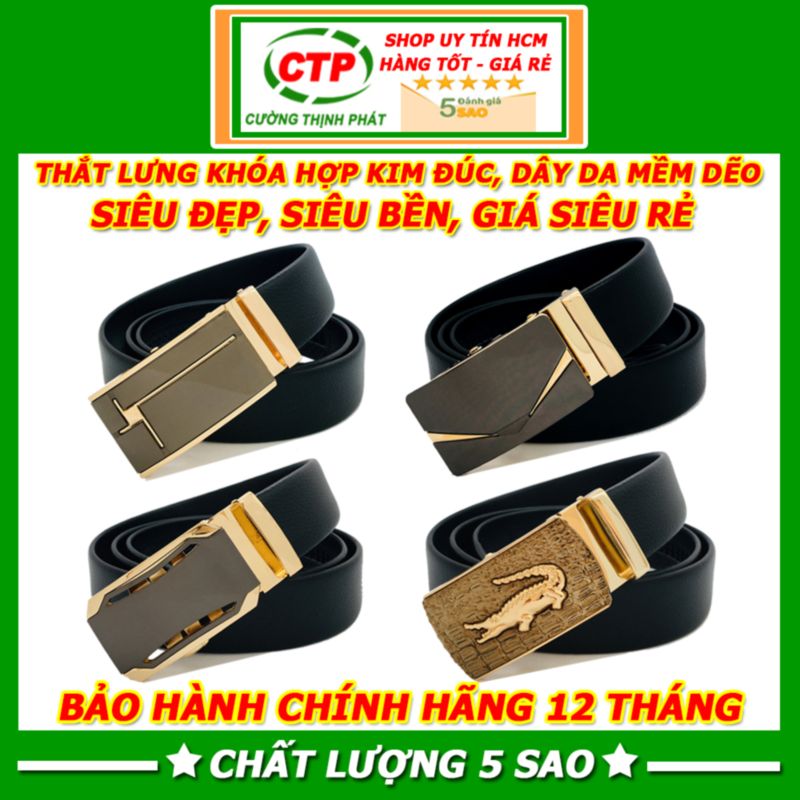 Thắt lưng nam dây nịt nam thời trang đẹp loại tốt siêu bền