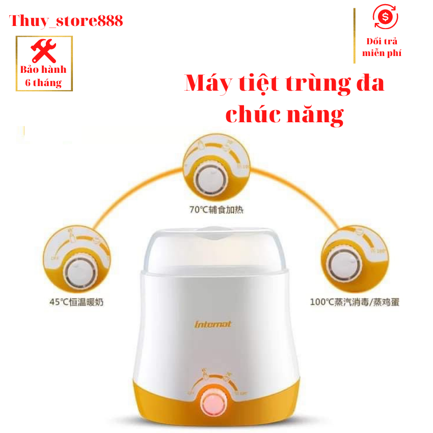 Máy hâm sữa tiệt trùng đa năng Thuy_store888 tiệt trùng sữa,bình sữa hâm nóng thúc ăn