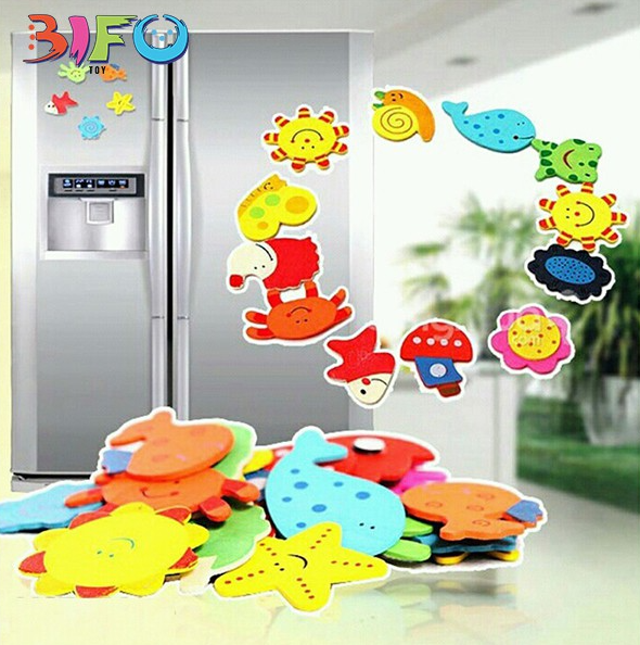 Bộ 12 sinh vật biển có nam châm cho bé