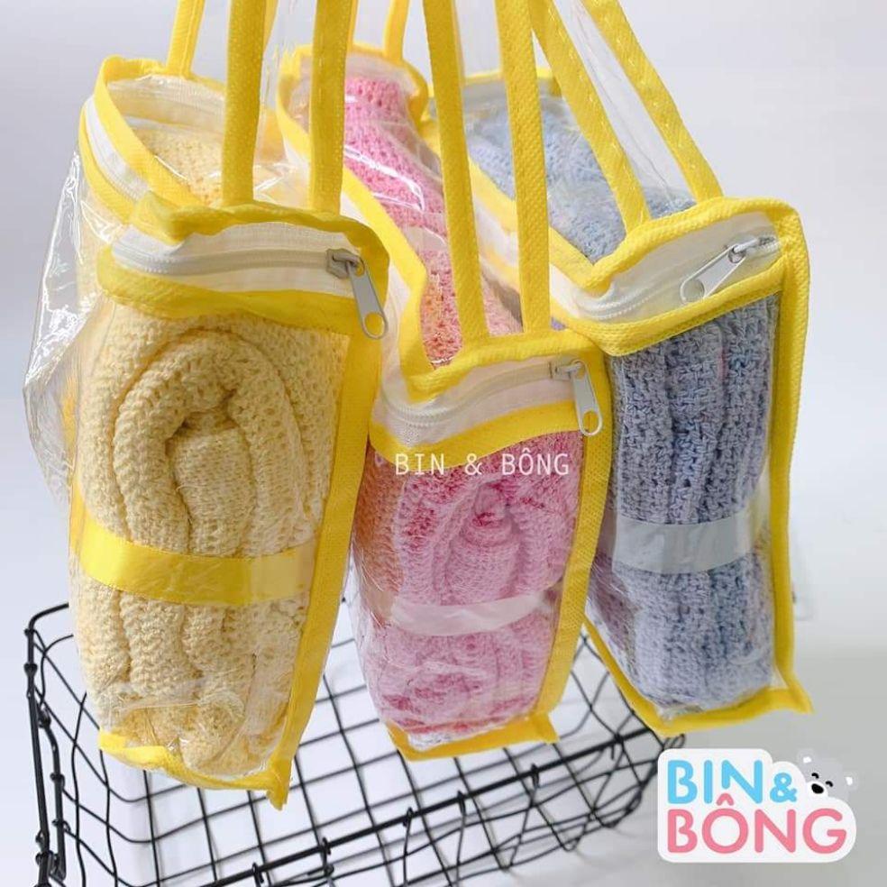 Chăn lưới xuất nga dùng 4 mùa cho bé