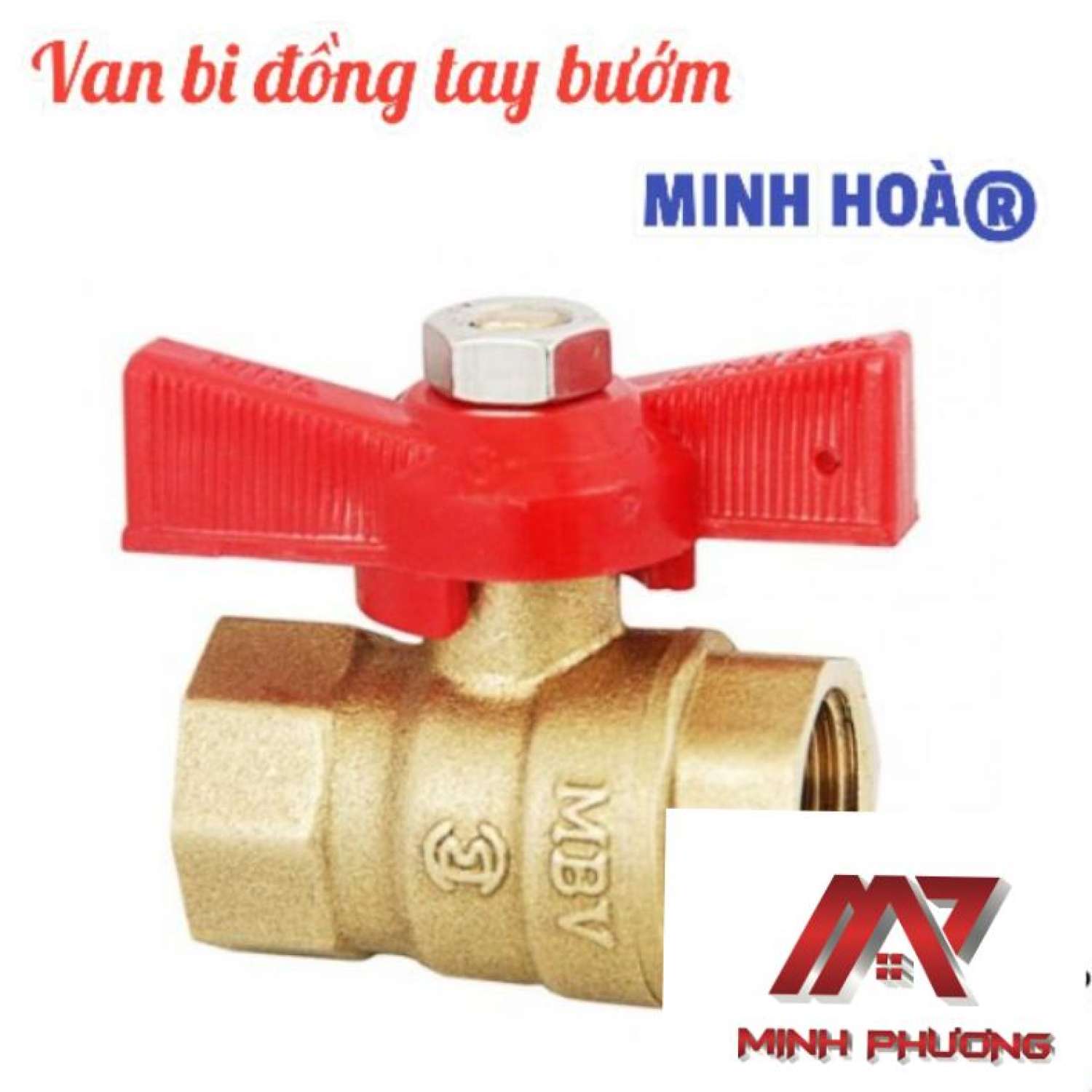 Van bi đồng tay bướm minh hoà® phi 21 & phi 27