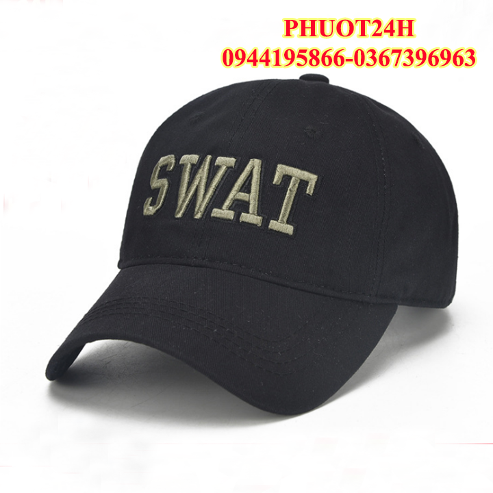 Mũ LÍNH mỹ SWAT Rằn Ri - Mũ lưỡi trai NAM TÍNH phong cách Lính bụi bặm
