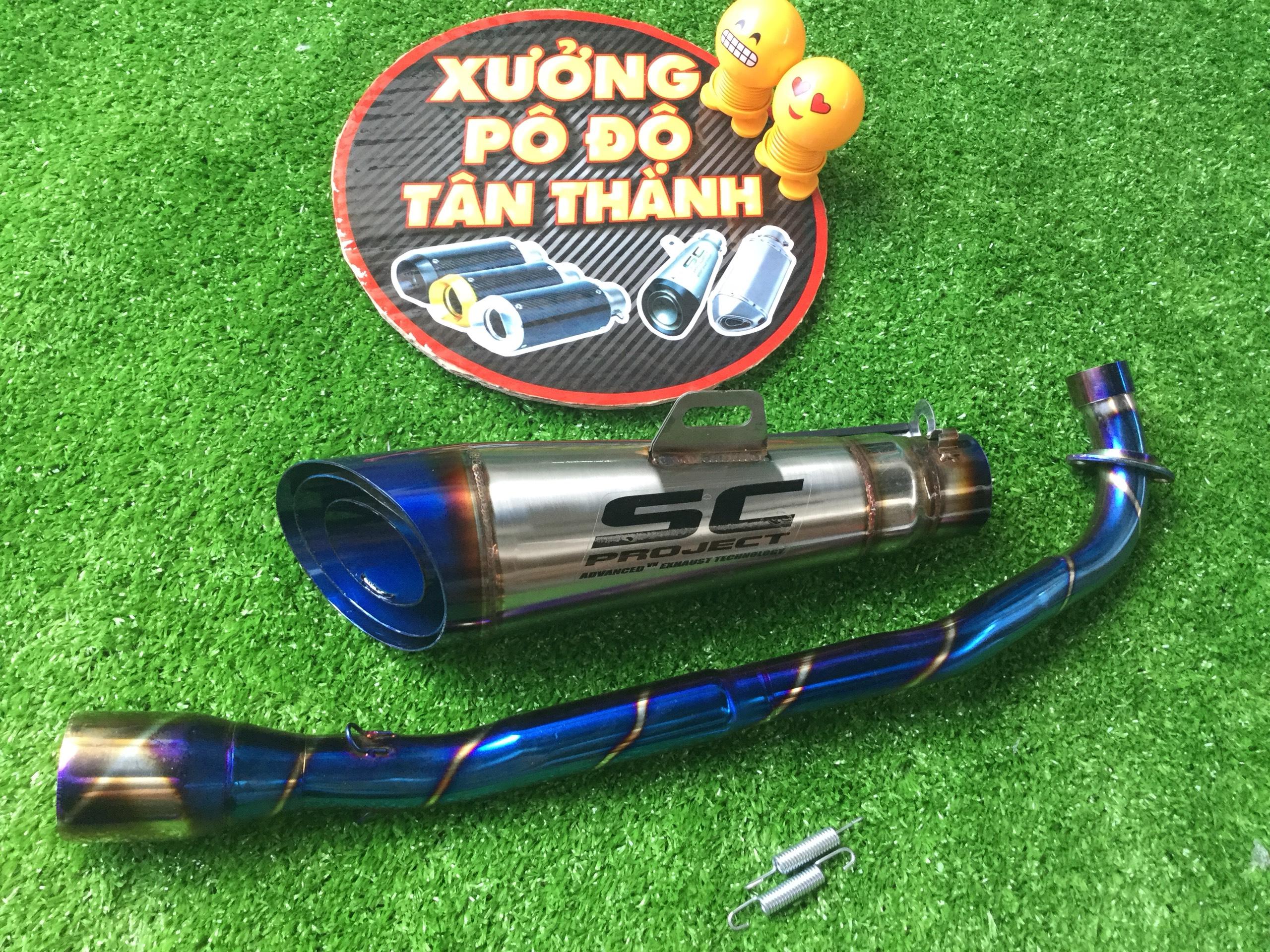Bộ pô sc xéo full cổ titan wave 50 - 100 cup dream 67 axelo exciter 50cc... Sản Phẩm Chất Lượng, Gian Hàng Uy Tín, Giá Cả Cực Tốt, Mua Ngay.