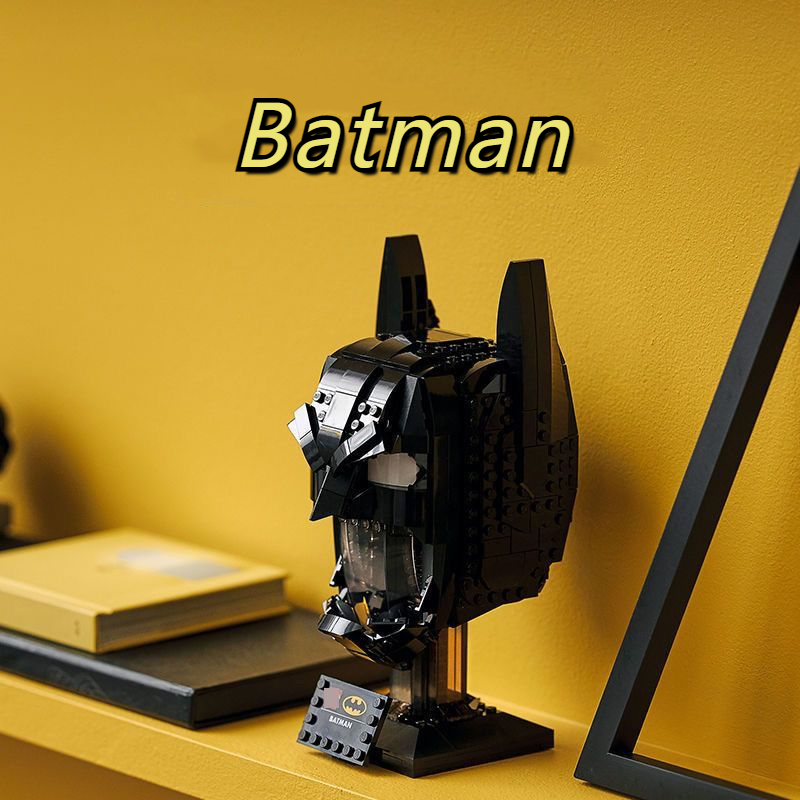 Tương thích với Lego Batman, Iron Man mặt nạ khối xây dựng mũ bảo hiểm cho