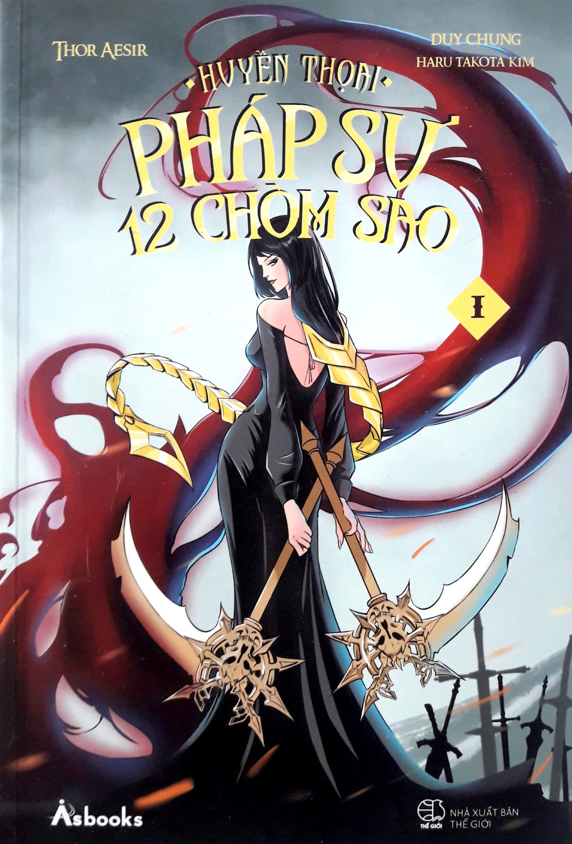 Fahasa - Huyền Thoại Pháp Sư 12 Chòm Sao - Tập 1 (Truyện Tranh)