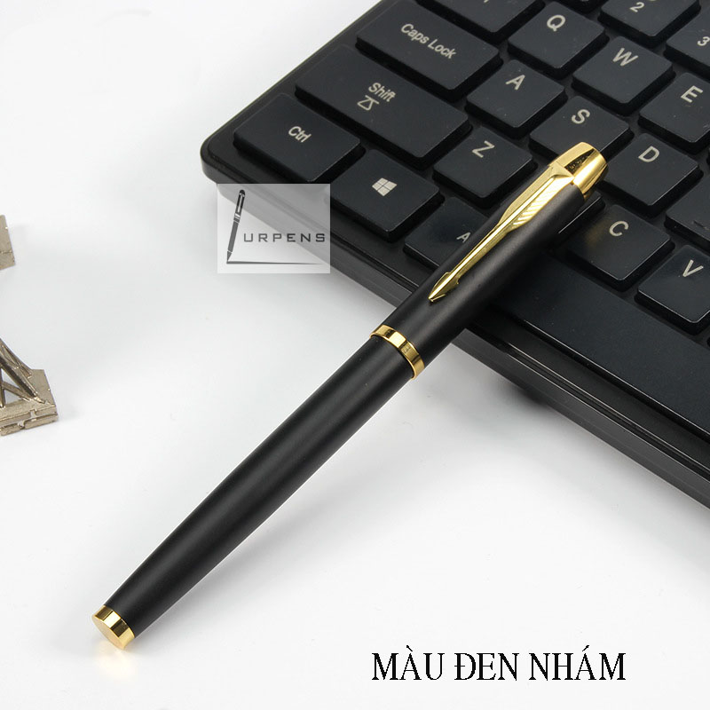 Bút ký khắc tên cao cấp Lurpens 030 - Màu đen nhám sang trọng