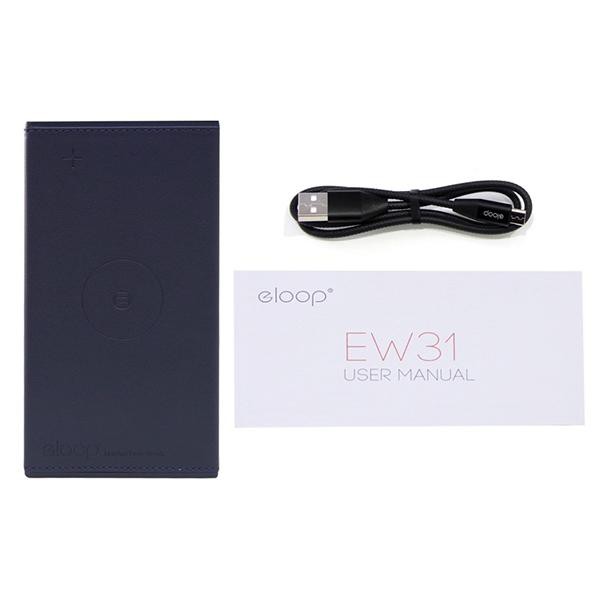Pin sạc dự phòng không dây eloop ew31 10.000mah - hãng phân phối chính thức