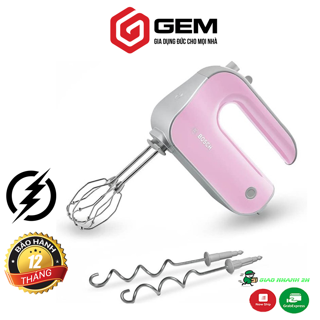 Máy đánh trứng B0SCH công suất 500W - Tặng kèm 2 đầu trộn bột