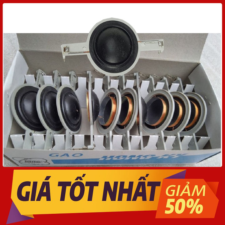 Coil loa treble - côn loa trép 25.5mm màng lụa đen -cọc loa cao cấp -giá 10 cái