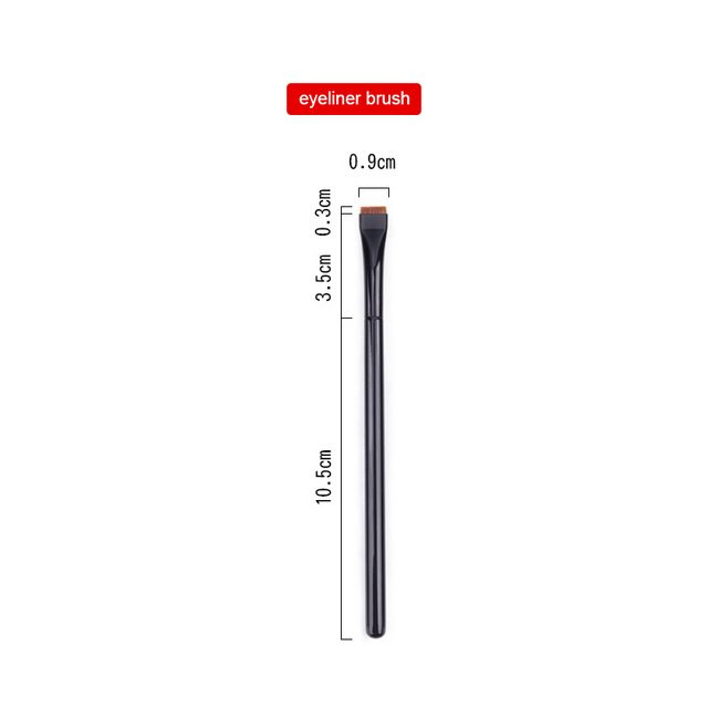 Cọ trang điểm eyeliner và tém mày ngang maga eye brow brush