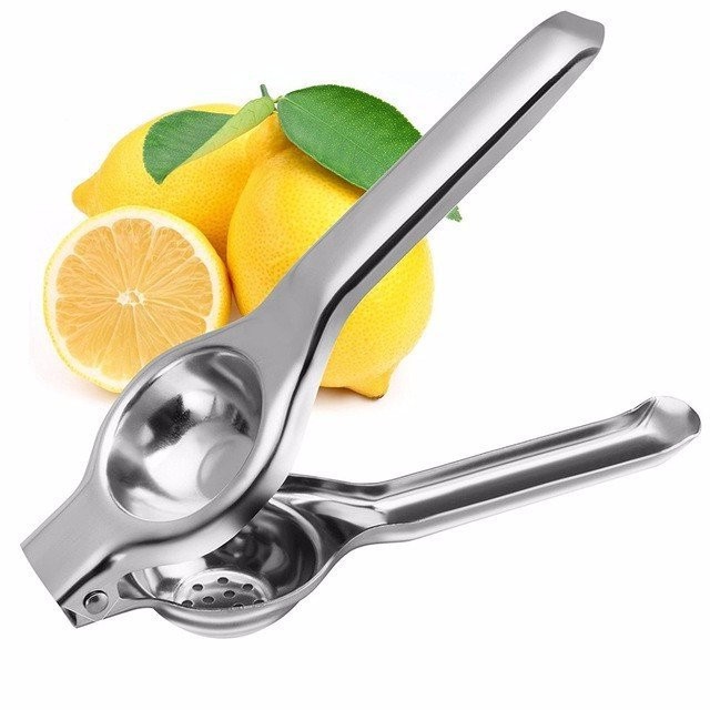 Dụng Cụ Vắt Chanh Bằng Inox Cao Cấp - Không Gỉ - Nhỏ Gọn - Tiện Dụng (Màu Bạc)
