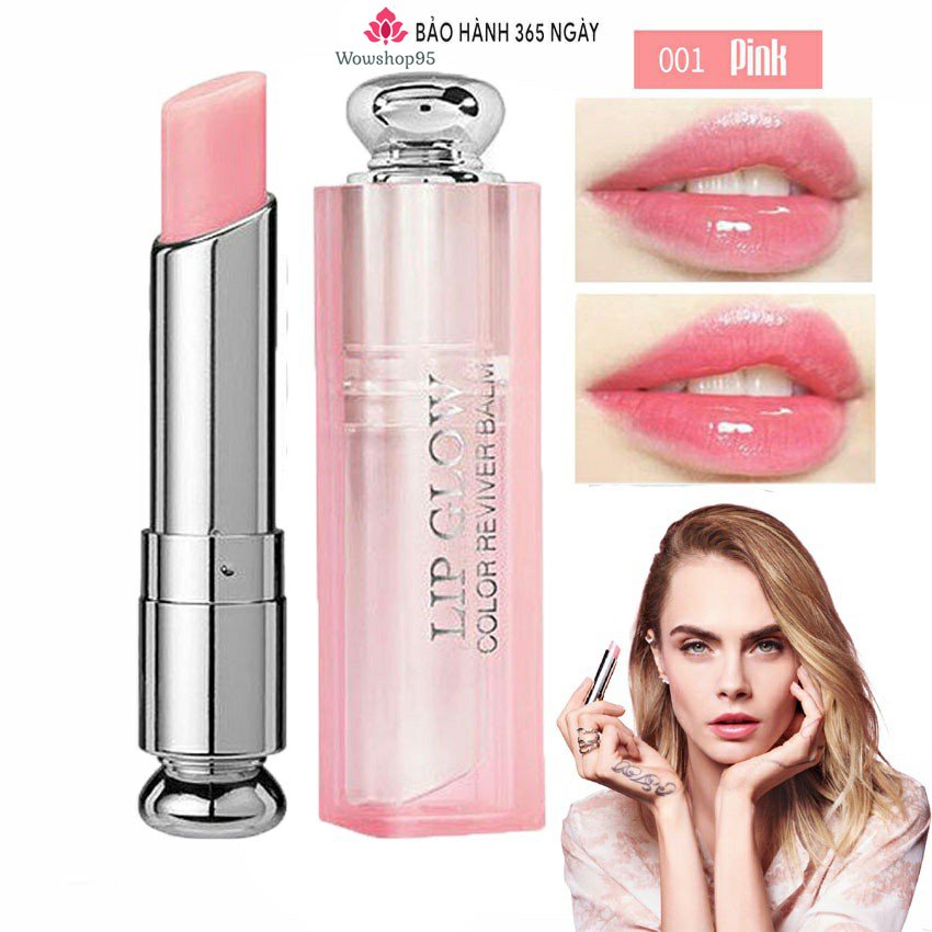 Son Dior Addict Lip Maximizer dưỡng căng mọng mềm môi 01 Pink mini 2ml