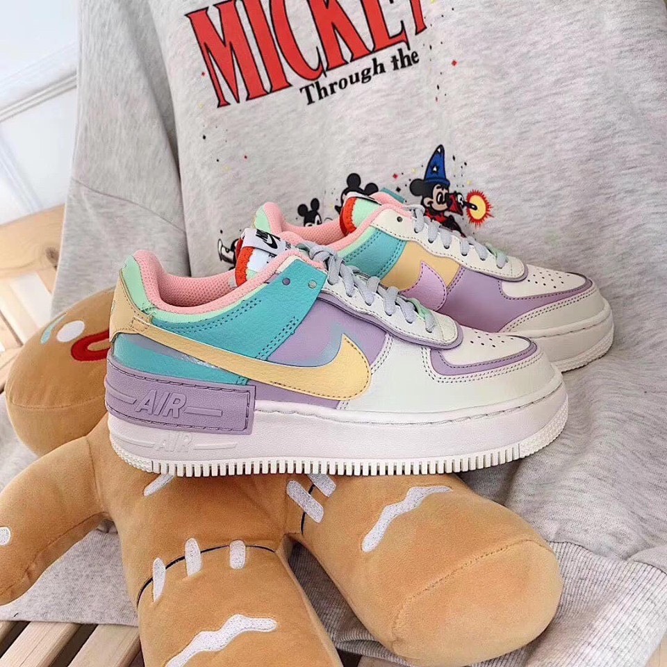 Giày Nike Air Force 1 shadow 7 màu,Full Box dành cho Nam Nữ