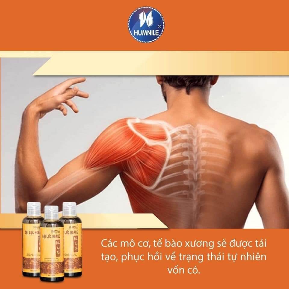Dầu xoa bóp ĐẠI LỰC HOÀNG ( combo 5 chai )  - giải pháp hữu hiệu hỗ trợ cơ xương khớp -- ĐẠI LỰC HOÀNG