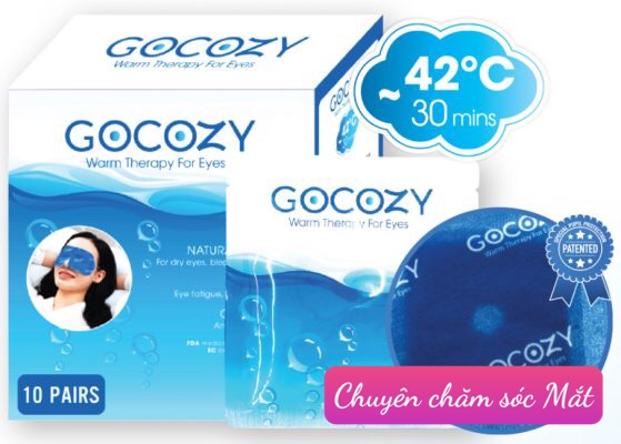 Chườm ấm mắt Gocozy chính hãng