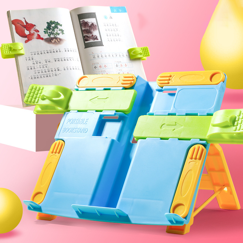 Giá đỡ đọc sách có thể gấp gọn và điều chỉnh độ xoay 180 độ giúp bé chống cận thị chống gù lưng CG00005 (Mẫu mới 2022)