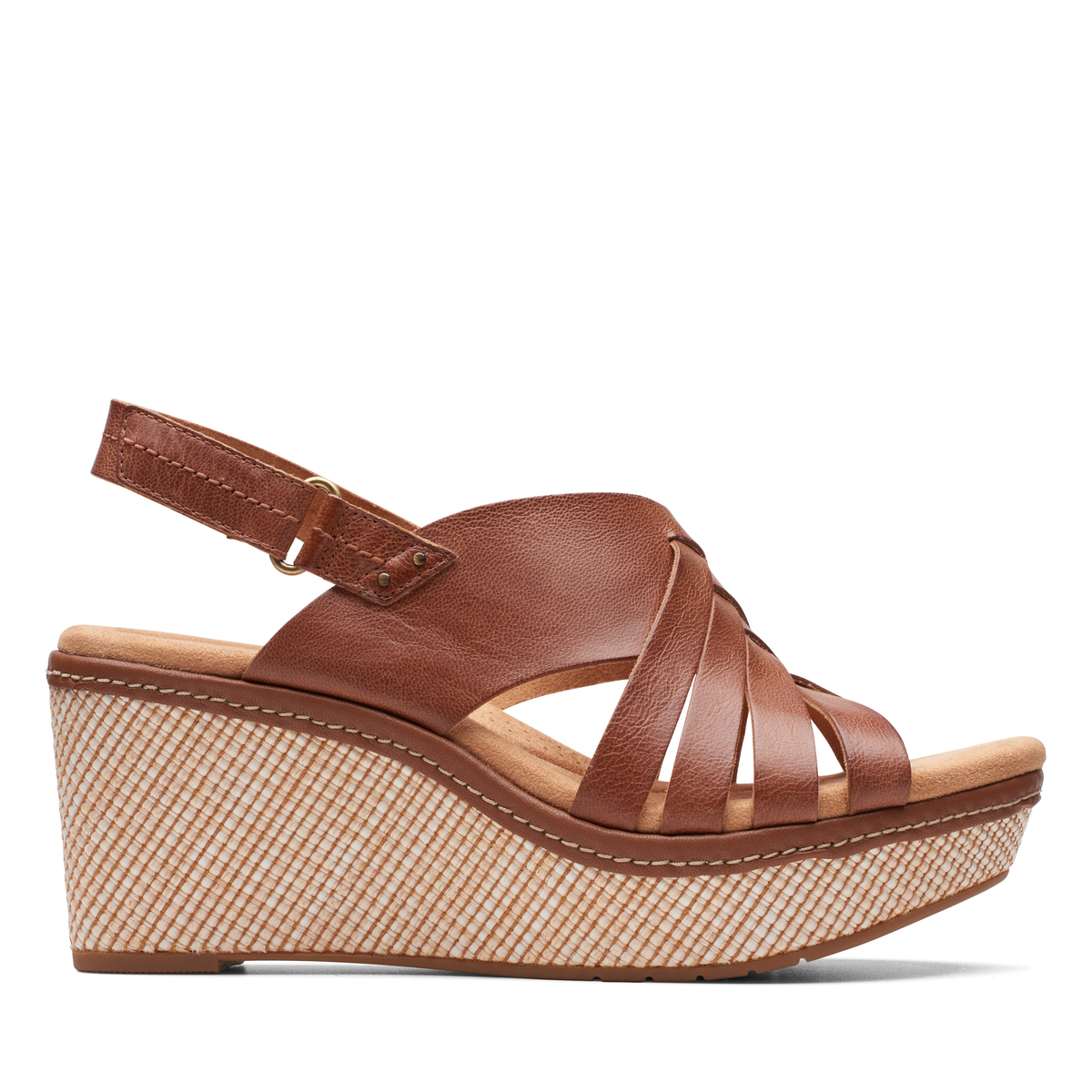 Giày Sandal Đế Xuồng Da Nữ Clarks - Elleri Grace