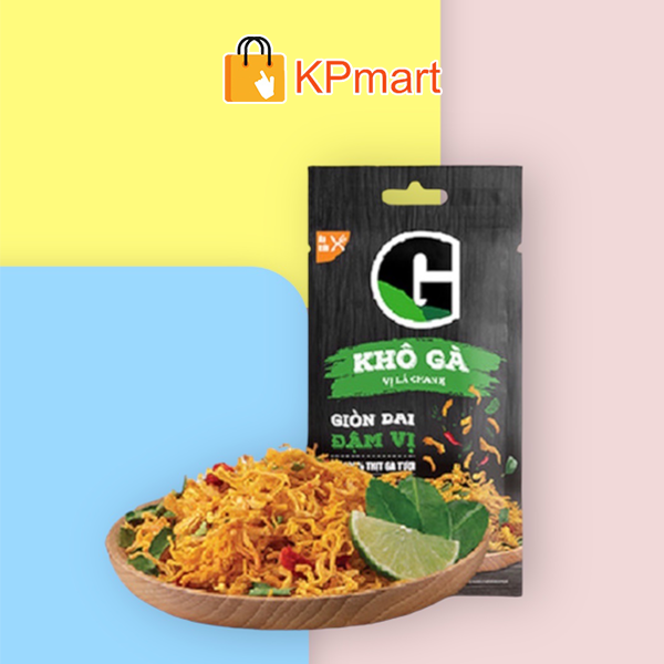 Khô gà lá chanh G Kitchen 22g