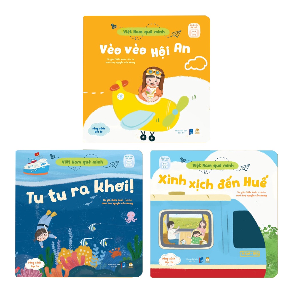Sách - việt nam quê mình - bộ 3 cuốn