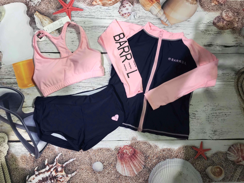 Set bikini dài tay set đồ tập 3 món - biki10