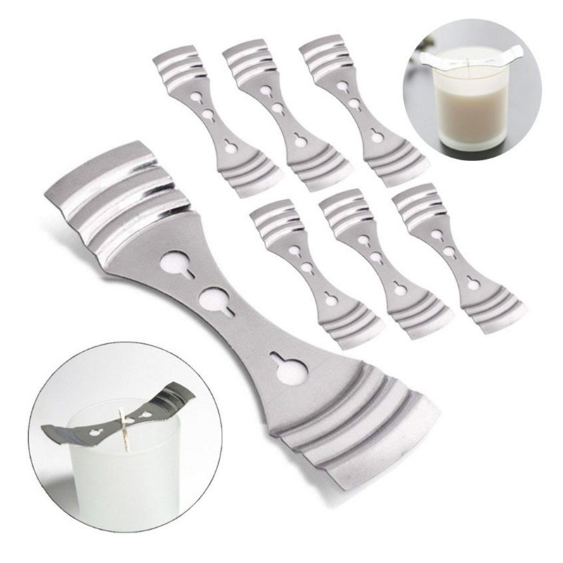 Dụng cụ cố định tim nến 3 lỗ, giá đỡ tim nến, dụng cụ làm nến thơm handmade