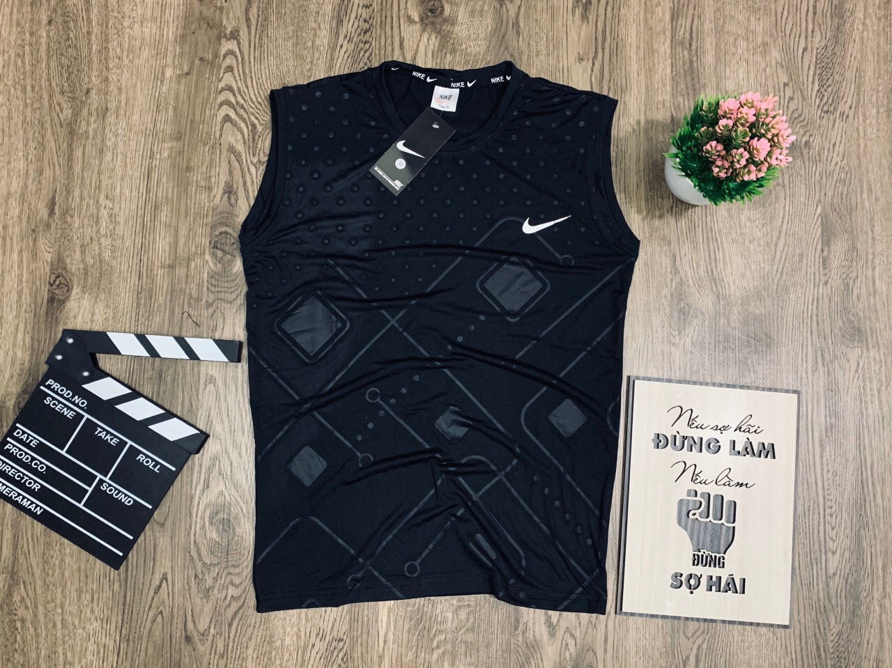 Áo Thun Ba Lỗ Thể Thao, (N.I.K.E) Áo Thể Thao Cao Cấp, Áo Sát Nách Nam, Thấm Hút Tốt, Giá Siêu Rẻ - Vinc Shop