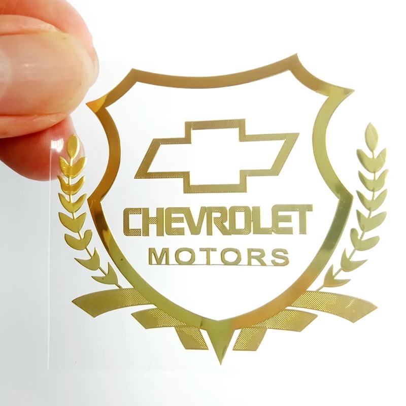 [HCM]Bộ 2 logo decal nổi các hãng xe ô tô (Chev)