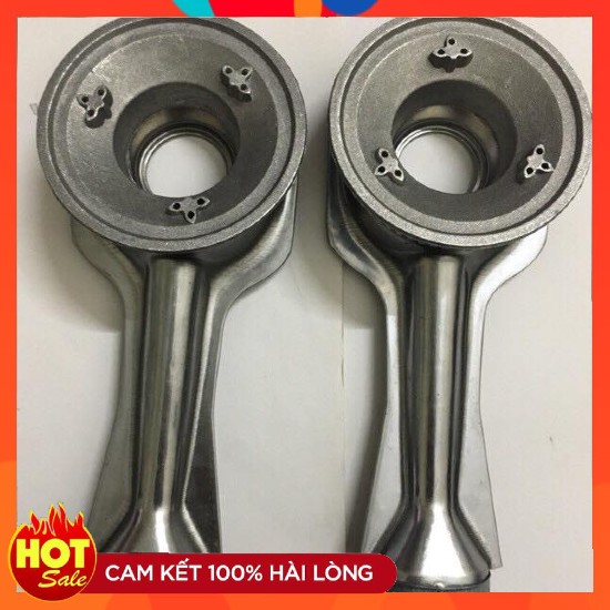 Combo 10 bộ mâm họng bếp gas dương xám cao cấp, bán buôn bán sỉ linh kiện bếp gas
