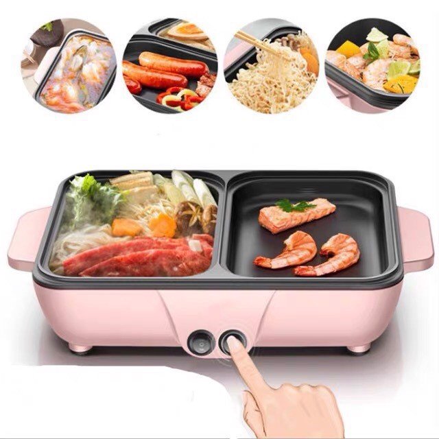 Nồi lẩu nướng đa năng cao cấp 2in1