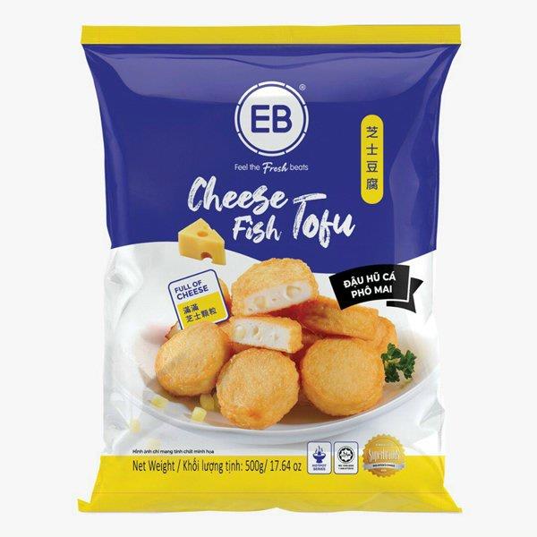 Đậu Hủ Cá Phô Mai EB Gói 500G - Viên thả lẩu Malaysia