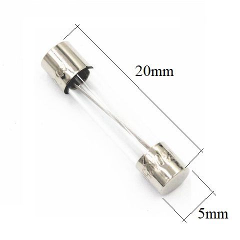 Bộ 10 cầu chì ống thuỷ tinh 250v 5x20mm mới nhất