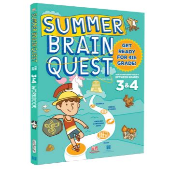 Sách summer brain quest grade 3&4 - nhà sách giáo dục á châu