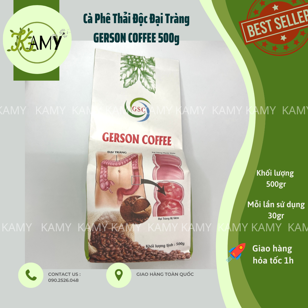 Enema detox natural coffee powder Colon Detox Skin light weight loss 500g