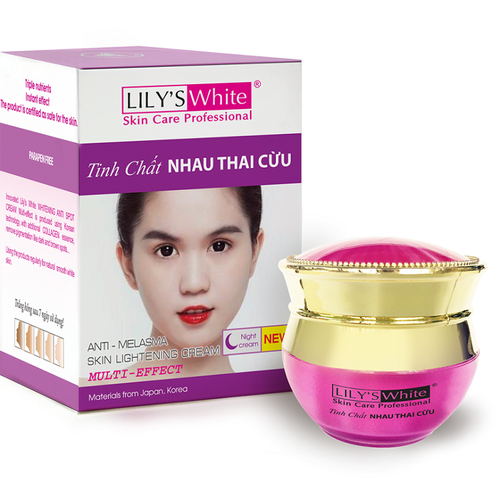 Kem sạch nám tinh chất nhau thai cừu 20g - Lily’s White
