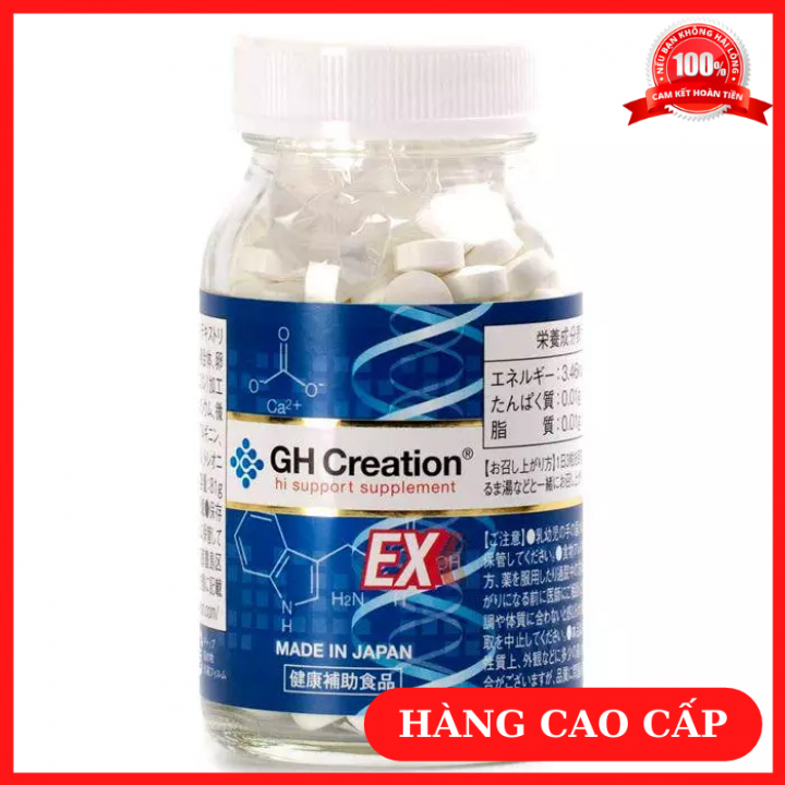 Viên uống tăng chiều cao gh creation ex 270 viên nhật bản