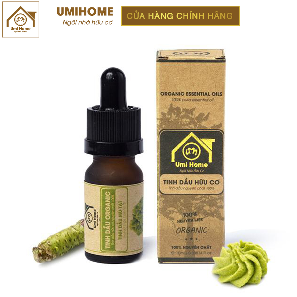 Tinh Dầu Mù Tạt nguyên chất Umihome 10ml hữu cơ - Dùng cho đèn xông, tắm, làm đẹp da, làm chậm quá trình lão hóa, xua đuổi côn trùng hiệu quả