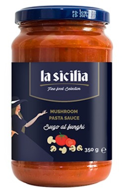 - la sicilia – tomato + basilico sauce – xốt cà chua – húng quế 350gr