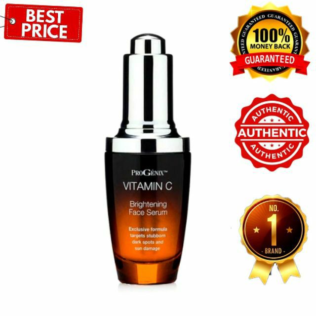 Serum trắng sáng da progenix vitamin c cam kết mỹ