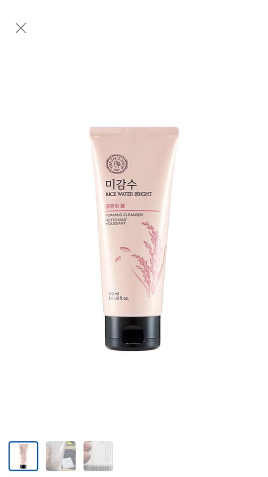 Sữa rửa mặt gạo the face shop