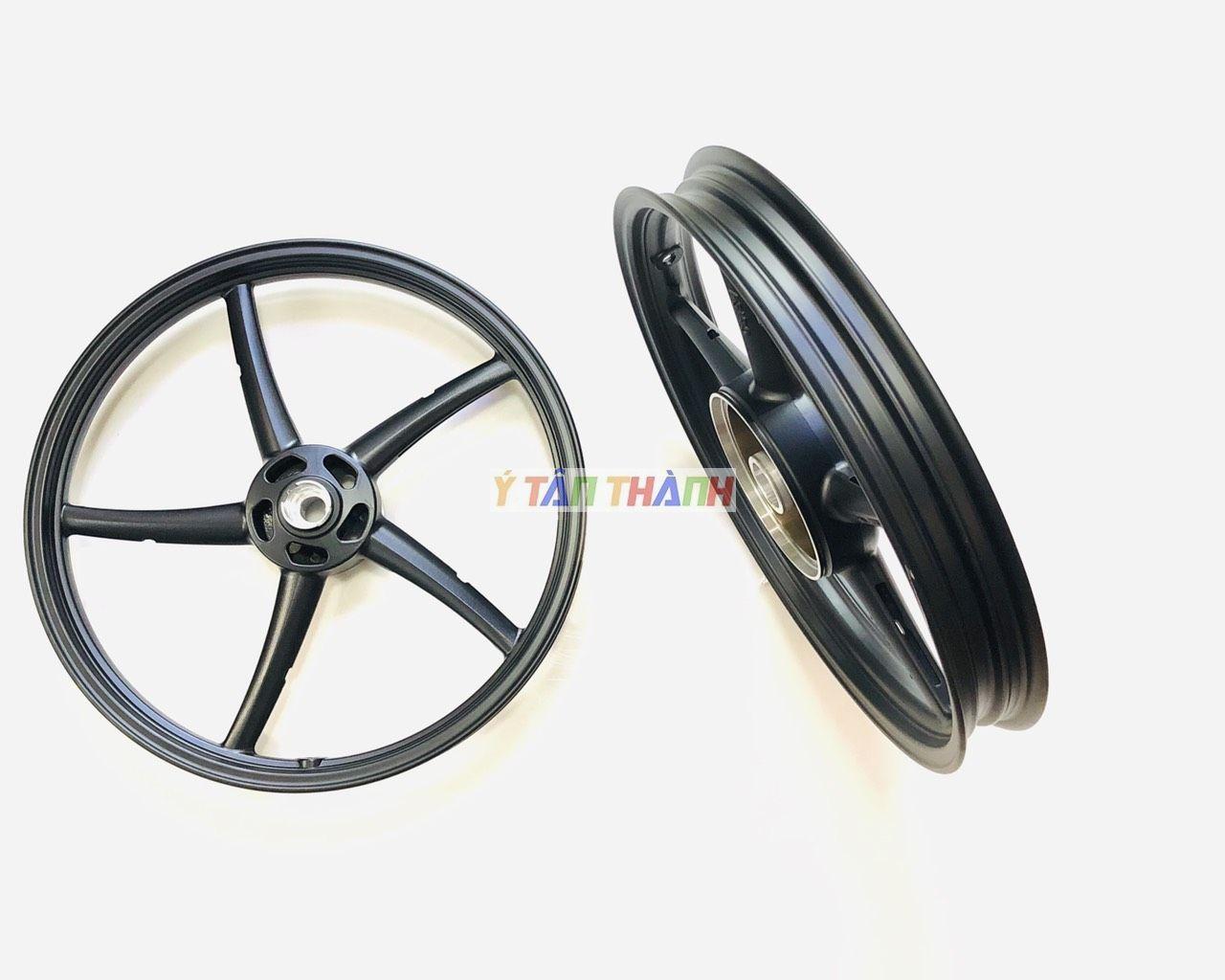 Mâm 5 cây gắn sirius,wave màu đen