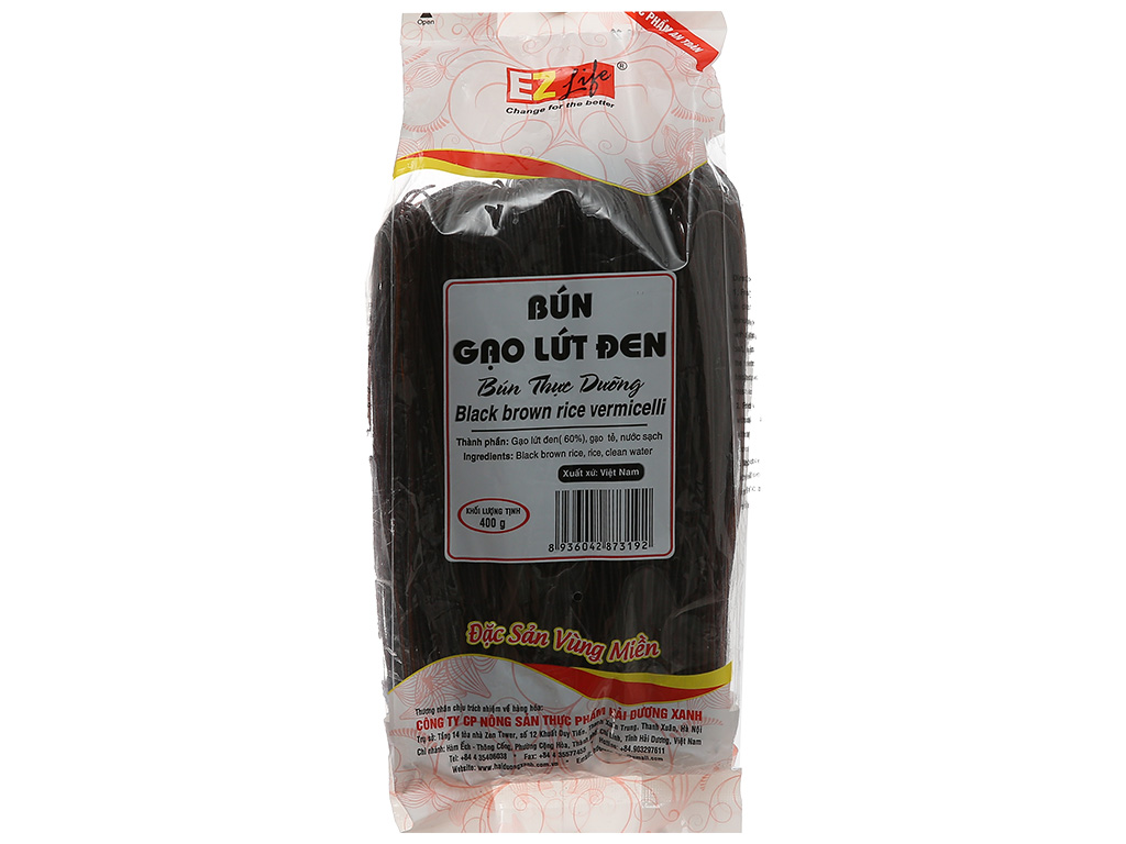 Bún gạo lứt đen / gạo lứt đỏ ez life 400g - 73192