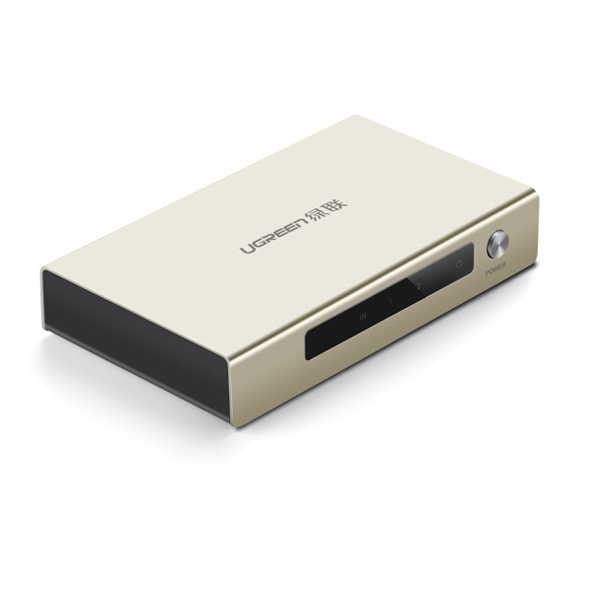 Bộ chia hdmi 1 ra 2 cổng chuẩn 1.4 hỗ trợ 4k 2k - ugreen 40276