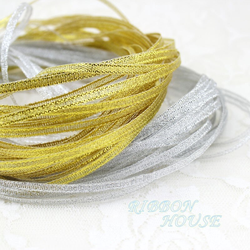 Ruy băng organza polyester 1/8 '' ruy băng đóng gói giáng sinh ruy băng chất lượng cao