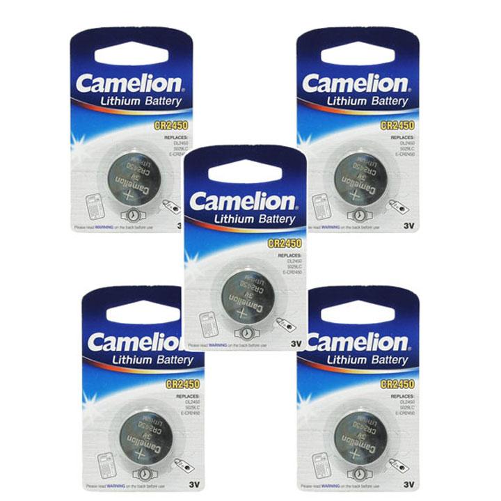 Combo 5 pin cr2450 camelion.