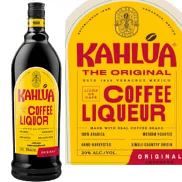 Hương rum kahlua mùi cà phê làm bánh Tiramisu 700ml
