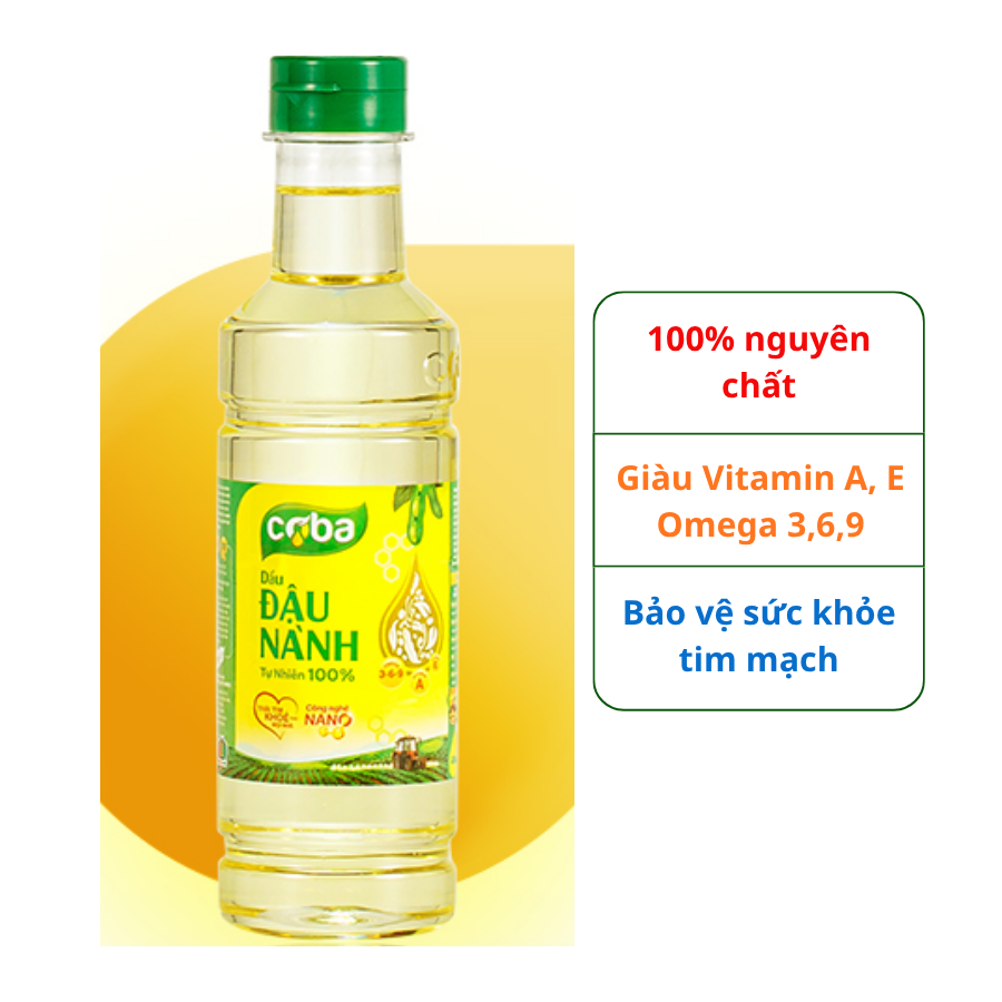 Dầu đậu nành COBA 400ml